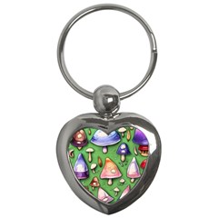 A Forest Core Farm Tale Key Chain (heart) by GardenOfOphir