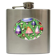 A Forest Core Farm Tale Hip Flask (6 Oz) by GardenOfOphir