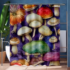 A Fantasy Shower Curtain 60  X 72  (medium)  by GardenOfOphir