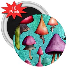 A Fantasy 3  Magnets (10 Pack)  by GardenOfOphir