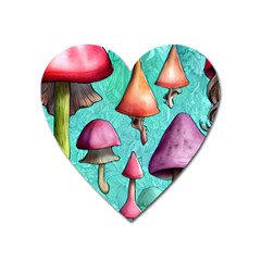 A Fantasy Heart Magnet by GardenOfOphir