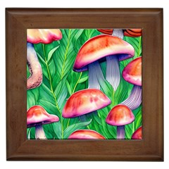 A Forest Fantasy Framed Tile by GardenOfOphir