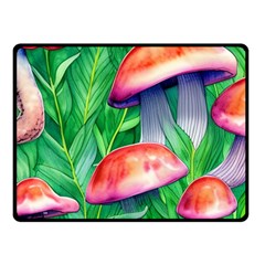 A Forest Fantasy One Side Fleece Blanket (small) by GardenOfOphir