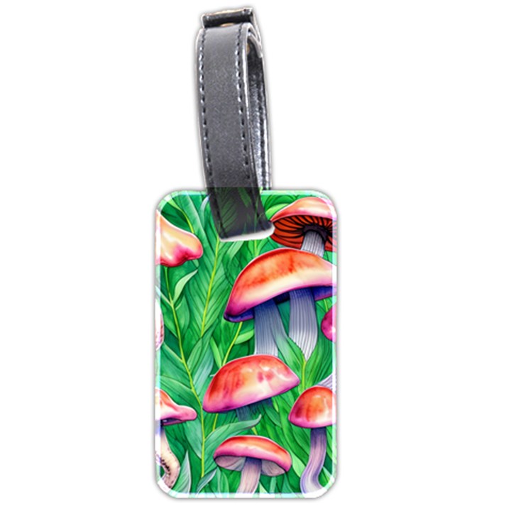 A Forest Fantasy Luggage Tag (two sides)