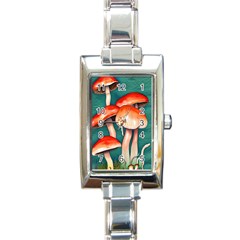 A Goblin Core Tale Rectangle Italian Charm Watch by GardenOfOphir