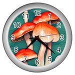 A Goblin Core Tale Wall Clock (Silver) Front