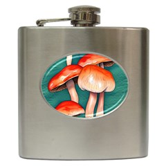 A Goblin Core Tale Hip Flask (6 Oz) by GardenOfOphir