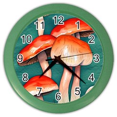 A Goblin Core Tale Color Wall Clock by GardenOfOphir