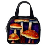 Nature s Woodsy Mushrooms Classic Handbag (One Side) Front