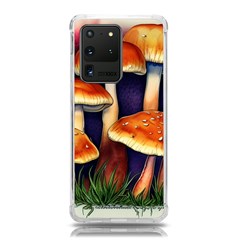 Nature s Woodsy Mushrooms Samsung Galaxy S20 Ultra 6 9 Inch Tpu Uv Case by GardenOfOphir