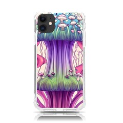 Foresty Mushrooms Iphone 11 Tpu Uv Print Case by GardenOfOphir