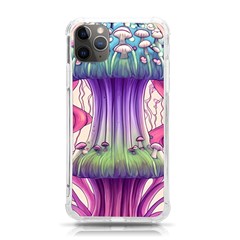 Foresty Mushrooms Iphone 11 Pro Max 6 5 Inch Tpu Uv Print Case by GardenOfOphir