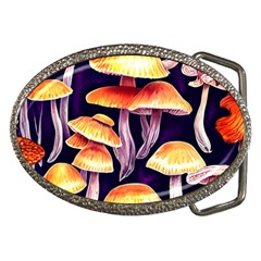 Forestcore Mushroom Belt Buckles by GardenOfOphir