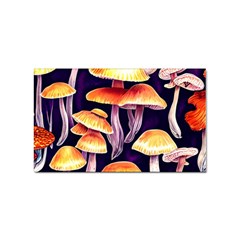 Forestcore Mushroom Sticker Rectangular (10 Pack) by GardenOfOphir