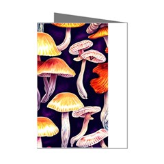 Forestcore Mushroom Mini Greeting Cards (pkg Of 8) by GardenOfOphir