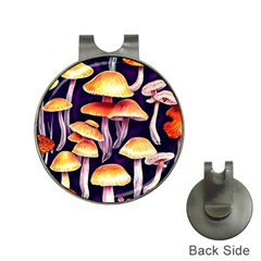 Forestcore Mushroom Hat Clips With Golf Markers by GardenOfOphir