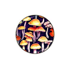 Forestcore Mushroom Hat Clip Ball Marker (4 Pack) by GardenOfOphir