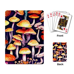 Forestcore Mushroom Playing Cards Single Design (rectangle) by GardenOfOphir