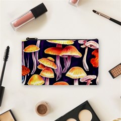 Forestcore Mushroom Cosmetic Bag (small) by GardenOfOphir