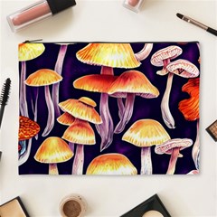 Forestcore Mushroom Cosmetic Bag (xl) by GardenOfOphir