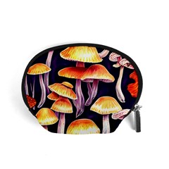 Forestcore Mushroom Accessory Pouch (small) by GardenOfOphir