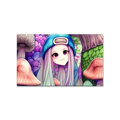 Fantasy Mushrooms Sticker Rectangular (100 Pack) by GardenOfOphir