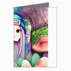 Fantasy Mushrooms Greeting Cards (pkg Of 8) by GardenOfOphir