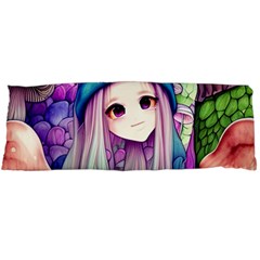 Fantasy Mushrooms Body Pillow Case (dakimakura) by GardenOfOphir