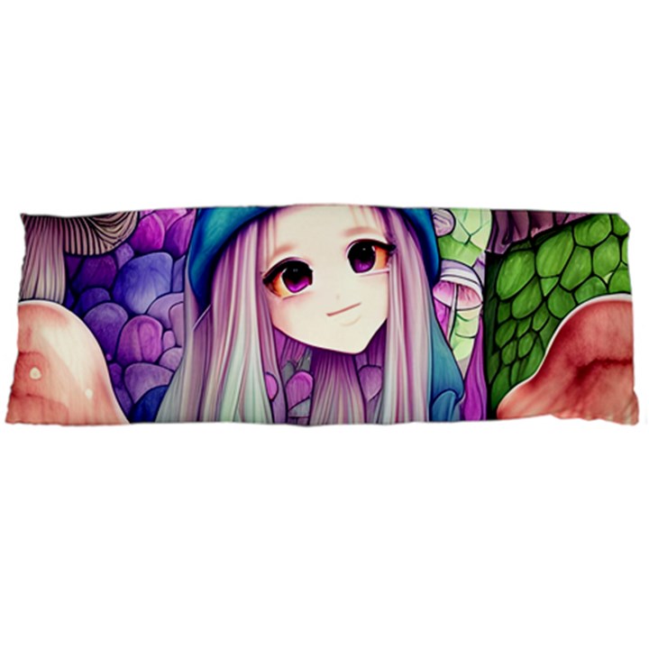 Fantasy Mushrooms Body Pillow Case (Dakimakura)