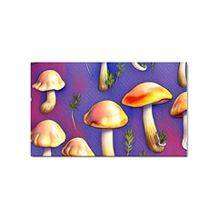 Farmcore Mushrooms Sticker Rectangular (100 Pack) by GardenOfOphir