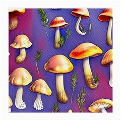 Farmcore Mushrooms Medium Glasses Cloth by GardenOfOphir