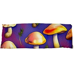 Farmcore Mushrooms Body Pillow Case Dakimakura (two Sides) by GardenOfOphir