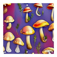 Farmcore Mushrooms Banner And Sign 3  X 3  by GardenOfOphir