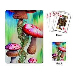 Warm Mushroom Forest Playing Cards Single Design (rectangle) by GardenOfOphir