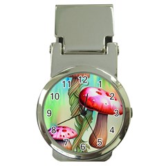 Warm Mushroom Forest Money Clip Watches by GardenOfOphir