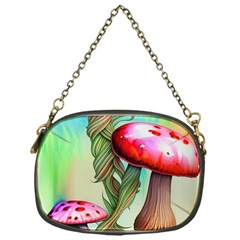 Warm Mushroom Forest Chain Purse (one Side) by GardenOfOphir