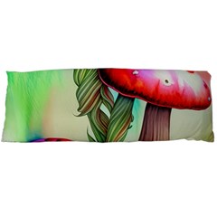 Warm Mushroom Forest Body Pillow Case (dakimakura) by GardenOfOphir