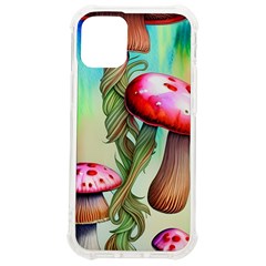 Warm Mushroom Forest Iphone 12 Mini Tpu Uv Print Case	 by GardenOfOphir