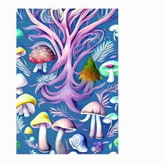 Mushroom Forest Nature Fairy Boho Large Garden Flag (two Sides) by GardenOfOphir