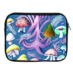 Mushroom Forest Nature Fairy Boho Apple Ipad 2/3/4 Zipper Cases by GardenOfOphir