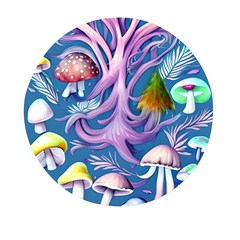 Mushroom Forest Nature Fairy Boho Mini Round Pill Box (pack Of 3) by GardenOfOphir