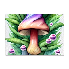 Tiny Mushroom Forest Antique Sticker A4 (100 Pack) by GardenOfOphir