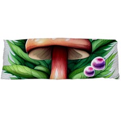 Tiny Mushroom Forest Antique Body Pillow Case (dakimakura) by GardenOfOphir