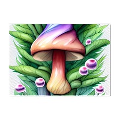 Tiny Mushroom Forest Antique Crystal Sticker (a4) by GardenOfOphir