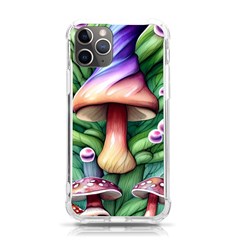 Tiny Mushroom Forest Antique Iphone 11 Pro 5 8 Inch Tpu Uv Print Case by GardenOfOphir