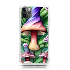 Tiny Mushroom Forest Antique Iphone 11 Pro Max 6 5 Inch Tpu Uv Print Case by GardenOfOphir