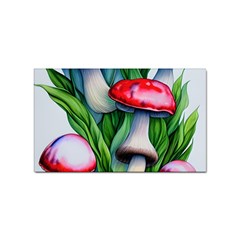 Woods Mushroom Forest Academia Core Sticker (rectangular) by GardenOfOphir