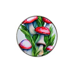 Woods Mushroom Forest Academia Core Hat Clip Ball Marker by GardenOfOphir