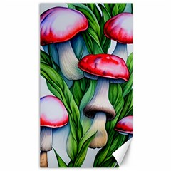 Woods Mushroom Forest Academia Core Canvas 40  X 72 