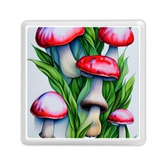 Woods Mushroom Forest Academia Core Memory Card Reader (square) by GardenOfOphir